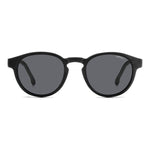 CARRERA MOD. CA 8066_CS sunglasses for gentlemen with black frames and lenses, front view.