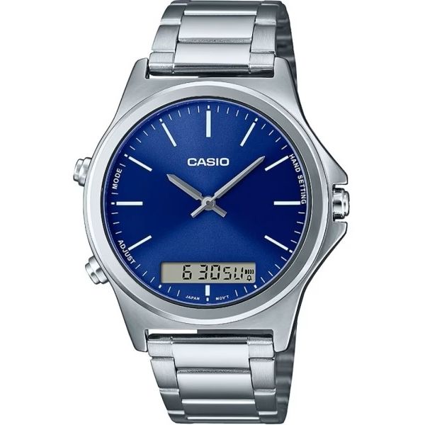 CASIO COLLECTION Mod. ANA-DIGIT ALARM - BLUE