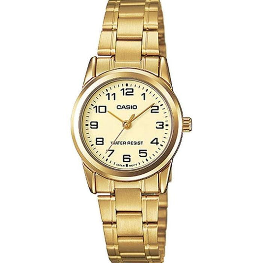 CASIO COLLECTION Mod. LADY 3H. GOLD - CHAMPAGNE