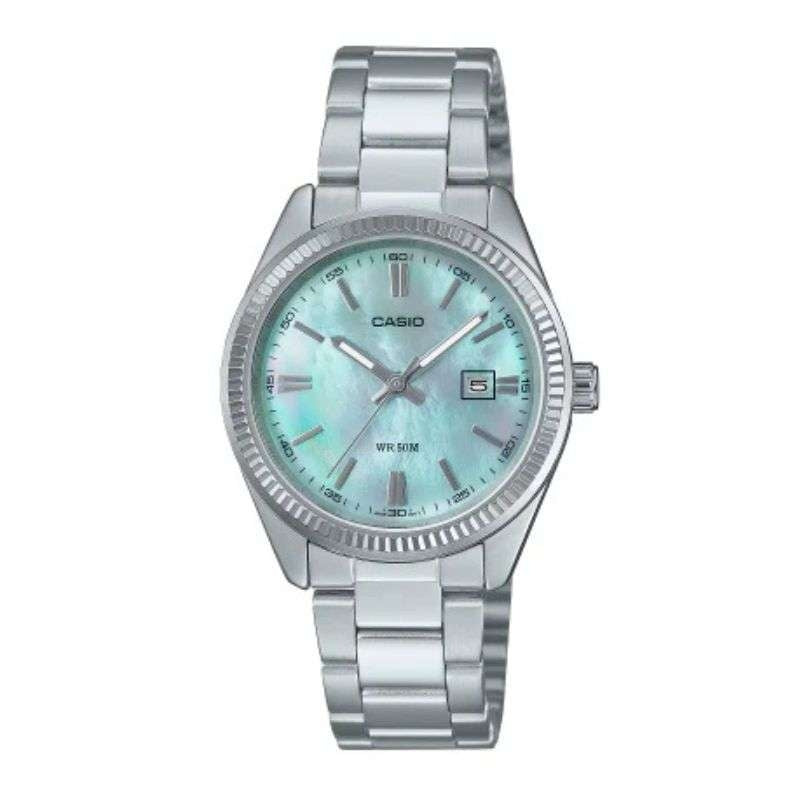 CASIO COLLECTION Mod. LADY DATE - AQUA GREEN WATCHES