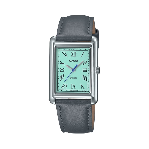 CASIO COLLECTION Mod. LADY TANK. LEATHER - TURQUOISE ***SPECIAL PRICE*** WATCHES