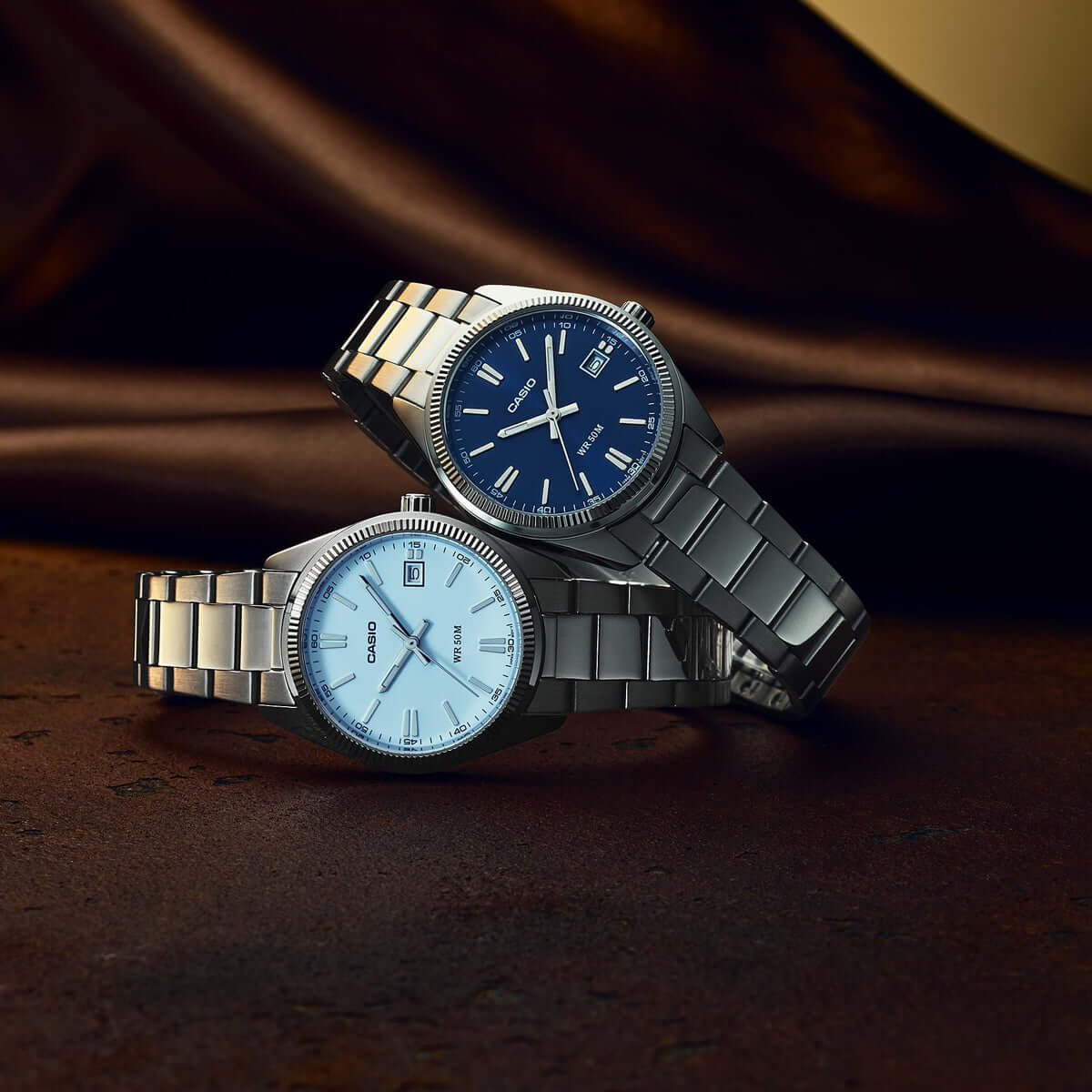 CASIO COLLECTION Mod. UNISEX DATE - BLUE - UNISEX
