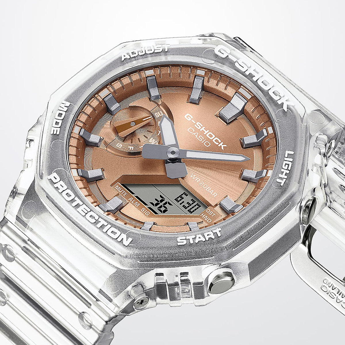 CASIO G-SCHOCK Mod. BRIGHT METALLIC - ROSE GOLD WATCHES