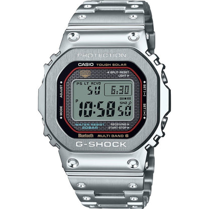 CASIO G-SHOCK MASTER OF G Mod. THE ORIGIN FUL METAL wristwatch with 20 ATM water resistance, 40mm stainless steel case, solar movement.