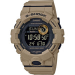 CASIO G-SHOCK Mod. G-SQUAD Step Tracker Bluetooth® - UTILITY COLOR SERIE, water resistant watch with resin strap.