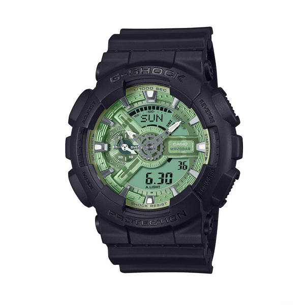 CASIO G-SHOCK Mod. GS-BASIC - TONE ON TONE DIAL - GREEN SAGE *** SPECIAL PRICE *** wristwatch, 20 ATM water-resistant.