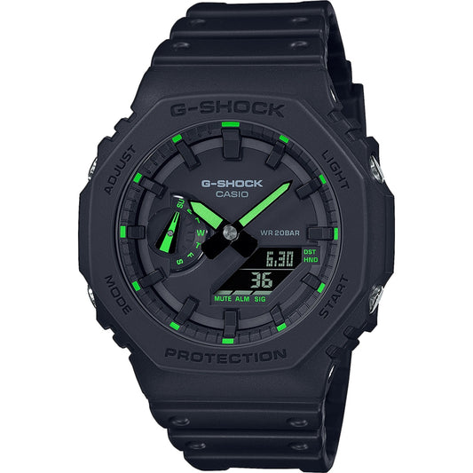 CASIO G-SHOCK Mod. OAK - Neon Green Index WATCHES