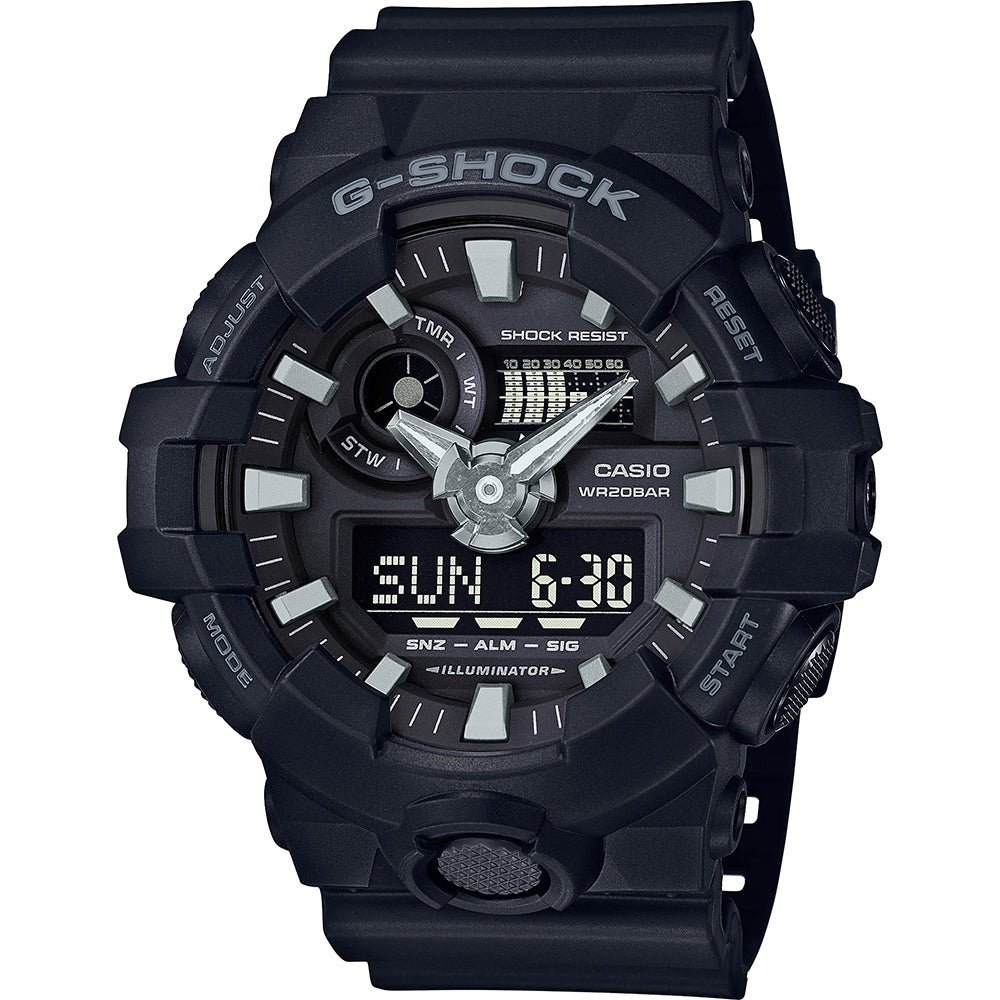 CASIO G-SHOCK Mod. OVERSIZED FULL BLACK WATCHES