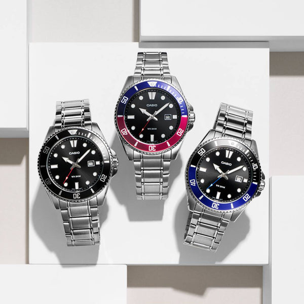 CASIO SPORT Mod. DIVER DATE 200M - BLACK WATCHES