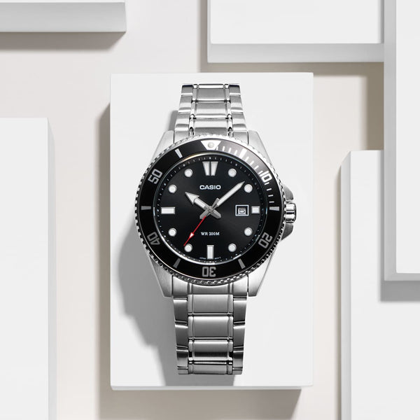 CASIO SPORT Mod. DIVER DATE 200M - BLACK WATCHES