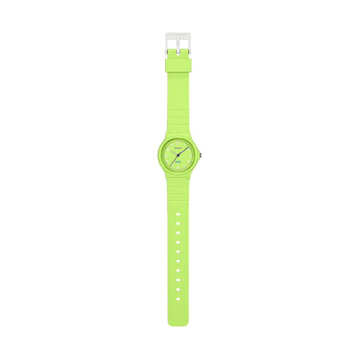 CASIO TIMELESS COLLECTION Mod. POP - BIO RESIN STRAP - LEMON GREEN WATCHES