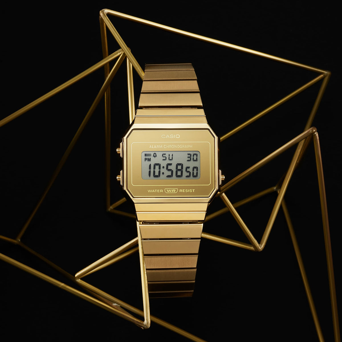 CASIO VINTAGE Mod. ICONIC SLIM GOLD WATCHES