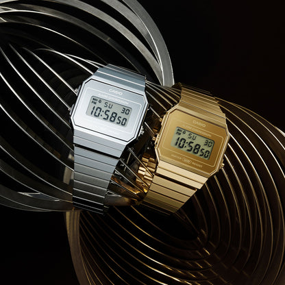 CASIO VINTAGE Mod. ICONIC SLIM GOLD WATCHES