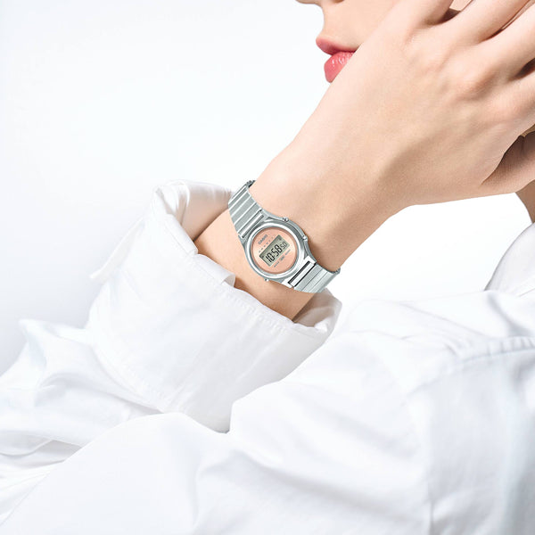 CASIO VINTAGE Mod. MINI COLLECTION SLIM ROUND - ANTIQUE PINK WATCHES