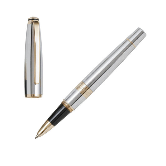 Luxury silver and gold pen from CERRUTI WRITING FASHION ACCESSORIES Mod. NS2955