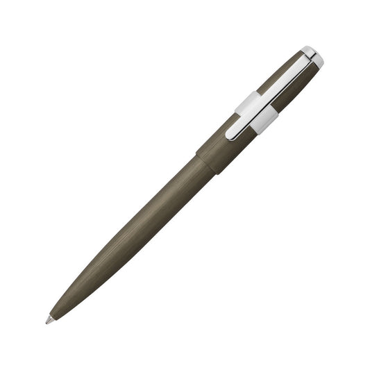 CERRUTI WRITING FASHION ACCESSORIES Mod. NSW3564D luxury pen in silver and gray