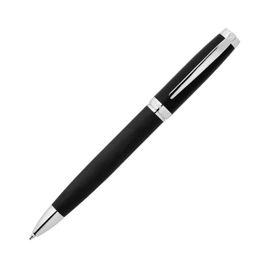 CERRUTI WRITING FASHION ACCESSORIES Mod. NSY1454B pen in black with silver accents