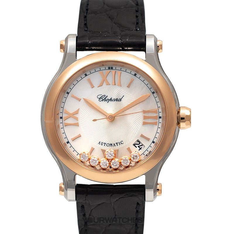 CHOPARD MOD. HAPPY SPORT AUTOMATIC W/Diamonds