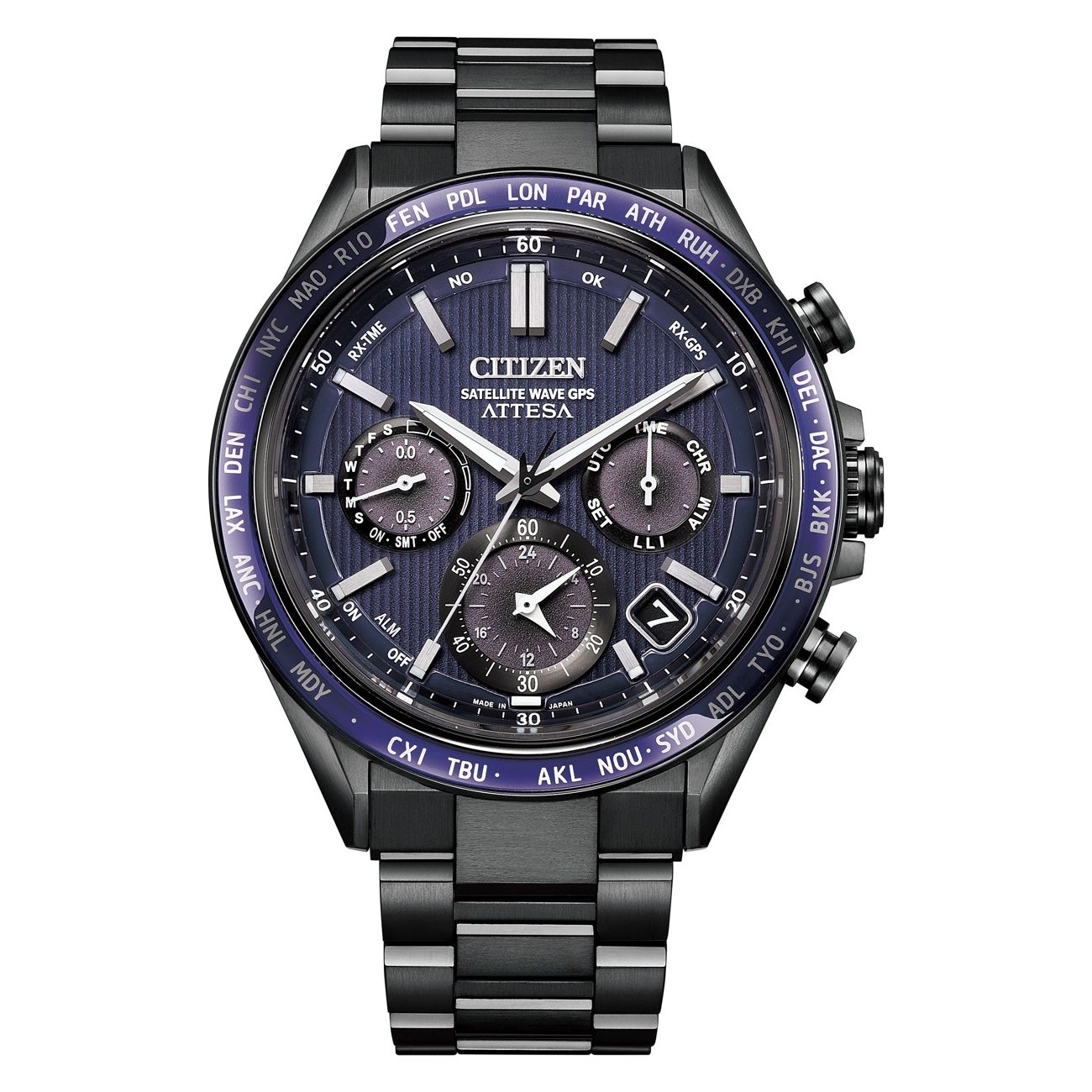 CITIZEN Mod. ATTESA TITANIUM ECO DRIVE SATELLITE WAVE GPS Special Pack