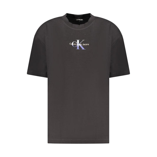 Calvin Klein Calvin Klein Black Cotton Tops & T-Shirt CA-34387-XS