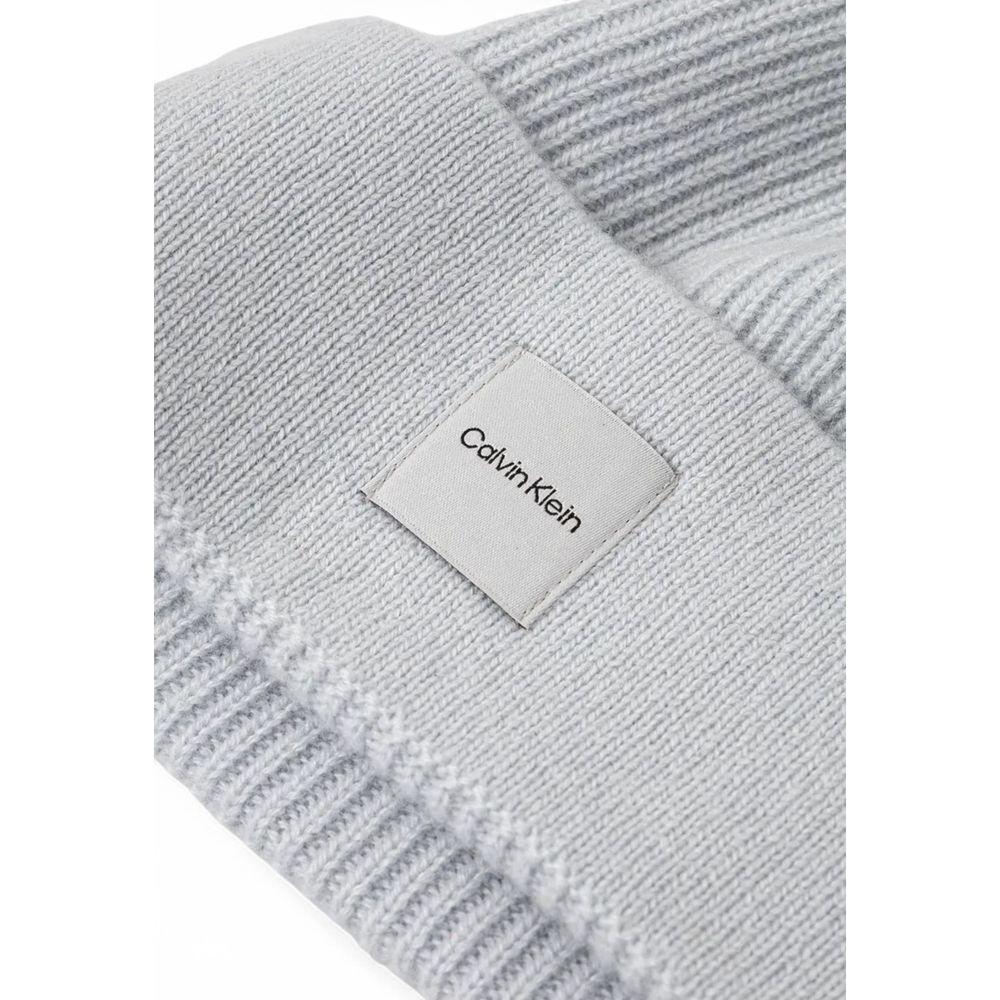 Calvin Klein Calvin Klein Gray Cashmere Hat CA-16493300137-ONE SIZE 1728,71956299936,Calvin Klein,Gray,Hats - Women - Accessories,New with tags,One Size,Women