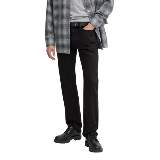 Calvin Klein Jeans Black Cotton Relaxed Fit Jeans