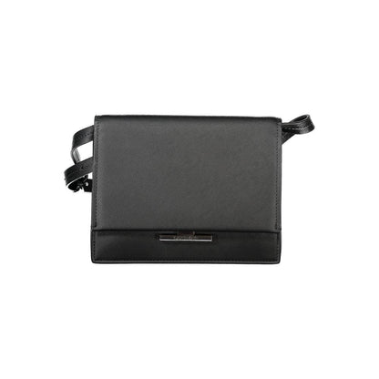 Calvin Klein Nero Poliuretano Women Shoulder Bag