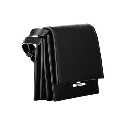 Calvin Klein Nero Poliuretano Women Shoulder Bag