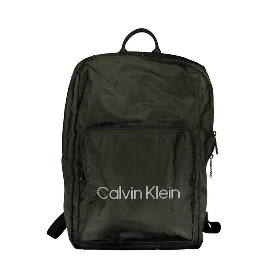 Calvin Klein Verde Polyester Men Backpack 1728,67403481248,Backpacks - Bags,Bags,Calvin Klein,Green,Men,New with tags