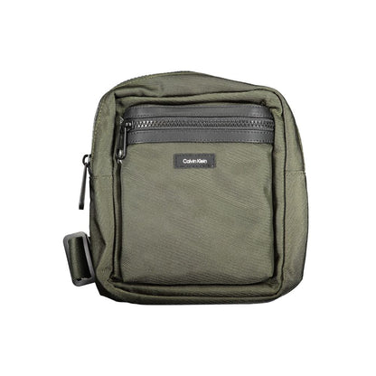 Calvin Klein Verde Polyester Men's Messenger Bag