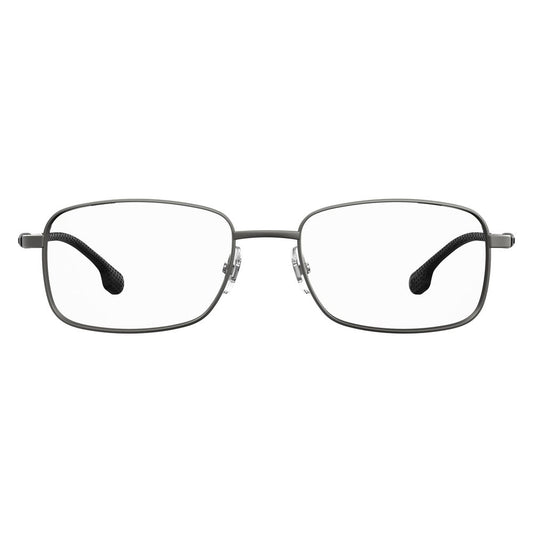 Carrera Gray Metal Frames, rectangular shape, metal material, dimensions 55/18/140 mm, men's glasses CARRERA8848R8, Mtdk Ruth color.