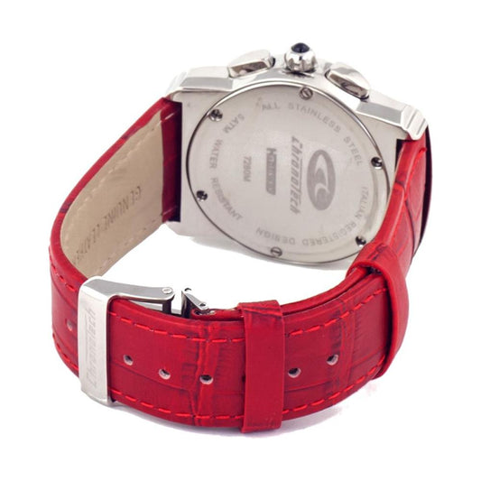 Chronotech Chronotech Red Leather Watch CHCT7280B05AC 1728,Chronotech,New with tags,Red,Watches for Women - Watches,Women