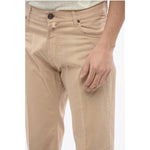 Corneliani ID Solid Color Stretch Cotton 5-Pocket Pants