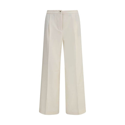 Cruna Cream Polyester Casual Pants