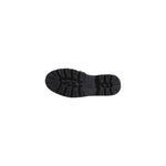 Cult Black Leather Platform chunky treaded sole detail for stability and comfort.