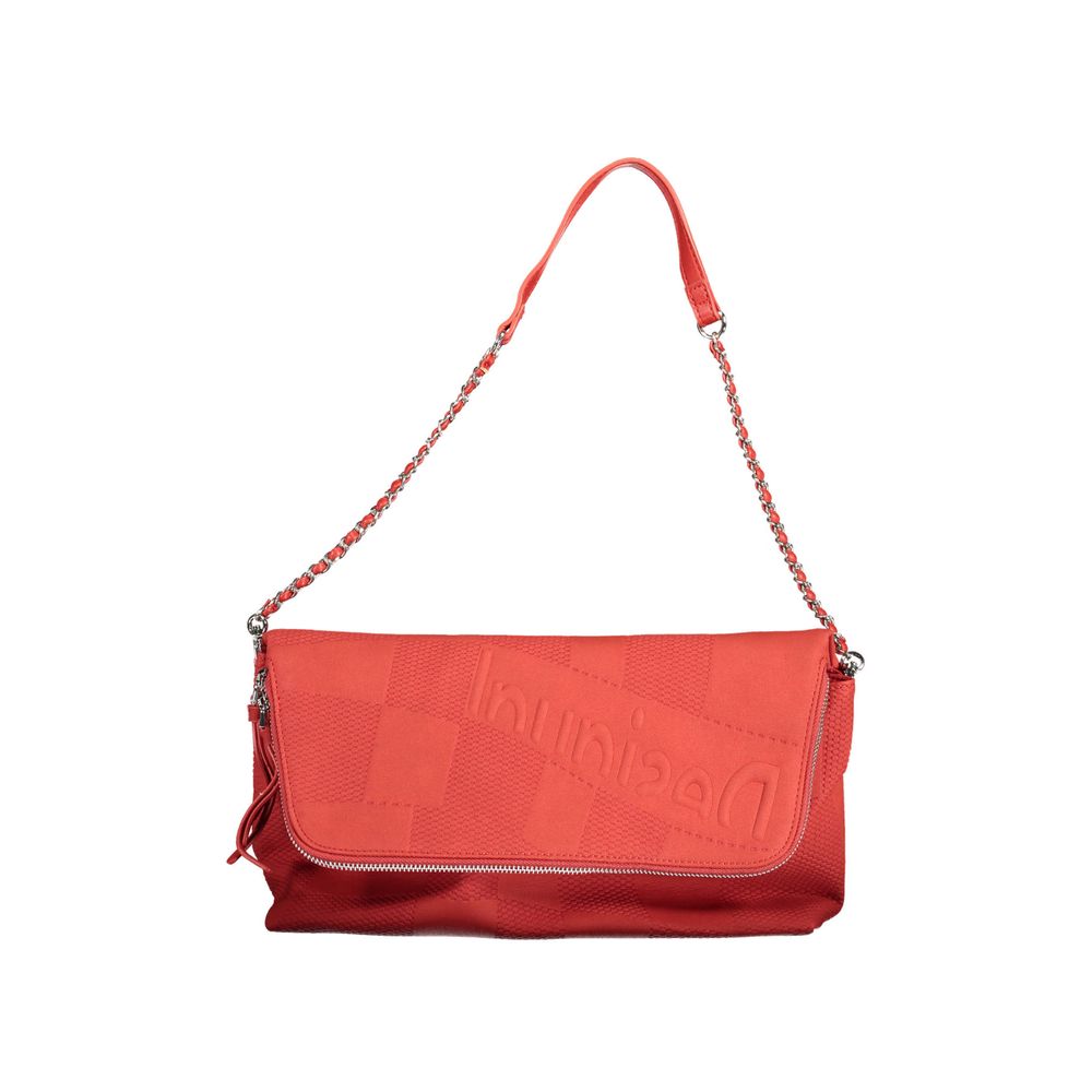 Front view with bag zipped and handles upright.