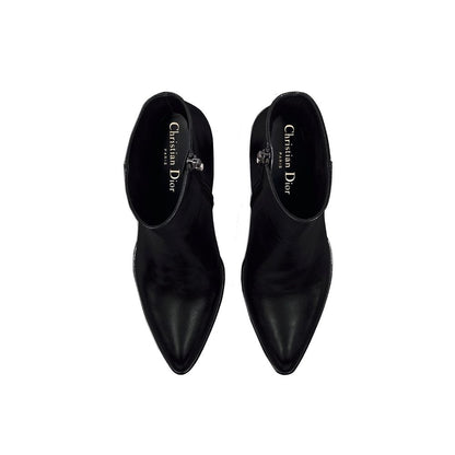 Dior Black Calfskin Ankle Boots