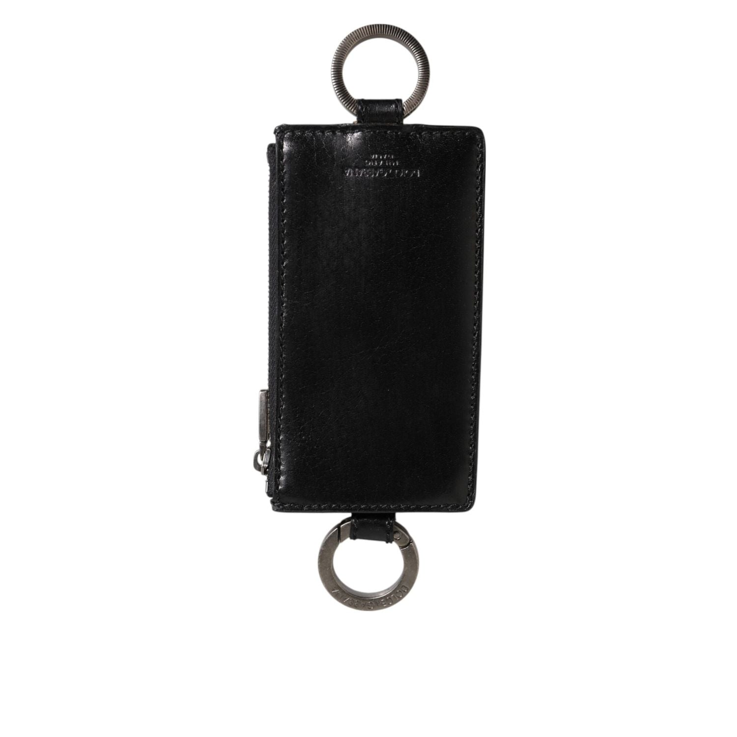 Front view with bag zipped and handles upright.