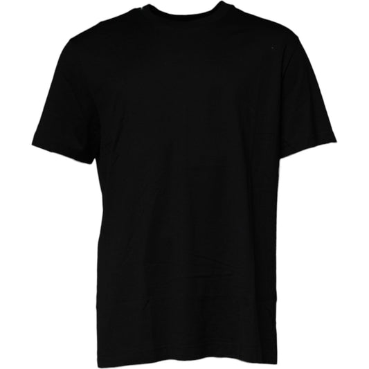 Dolce & Gabbana Black Crew Neck Short Sleeve T-shirt TSH87509-58
