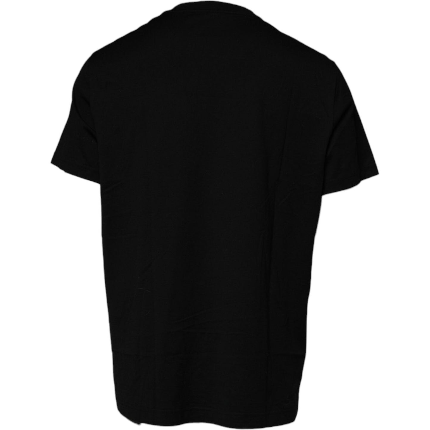 Dolce & Gabbana Black Crew Neck Short Sleeve T-shirt TSH87509-58