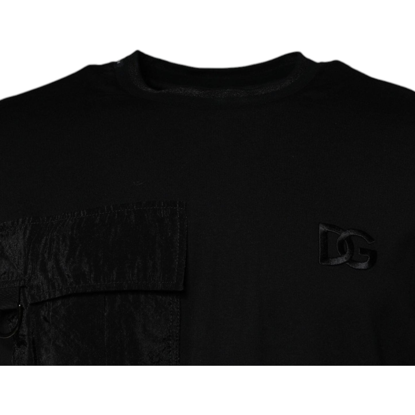 Dolce & Gabbana Black Crew Neck Short Sleeve T-shirt TSH87510-56