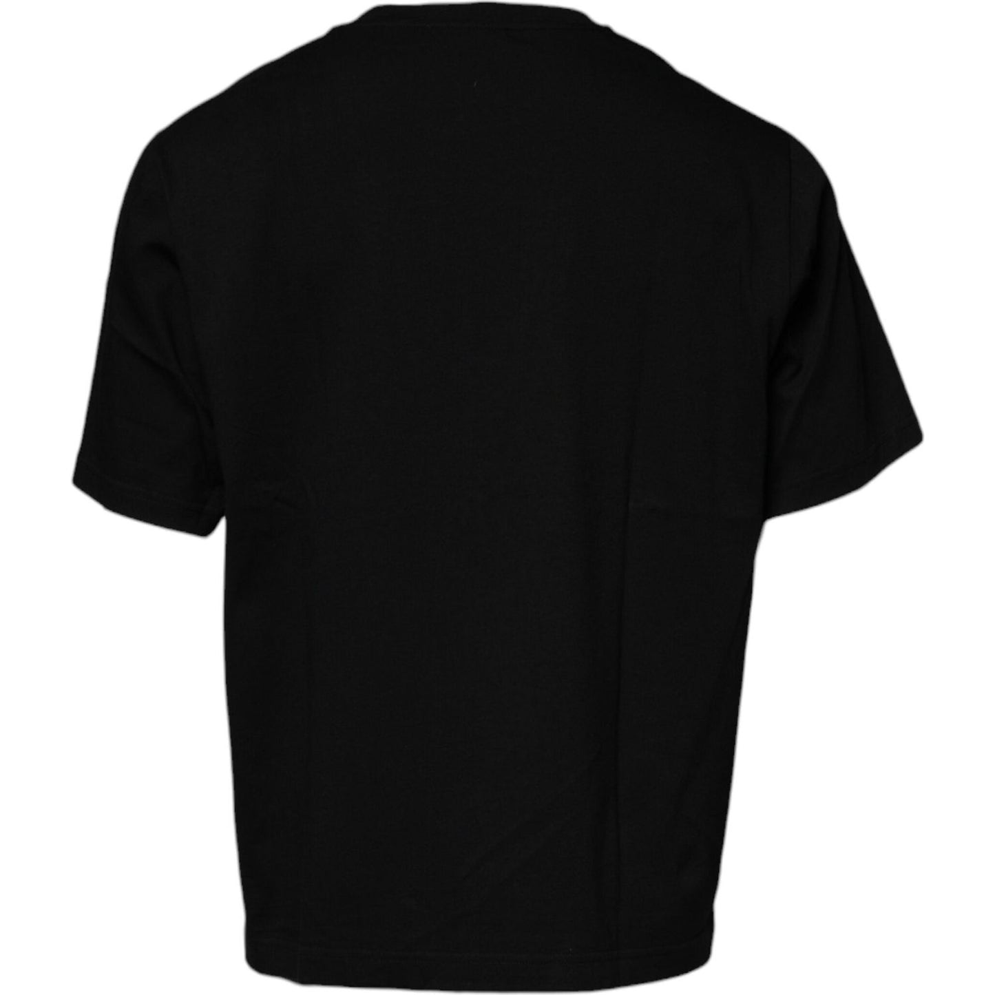 Dolce & Gabbana Black Crew Neck Short Sleeve T-shirt TSH87513-52