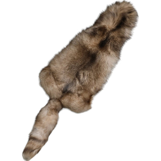 Dolce & Gabbana Brown Frost Fox Fur Neck Warmer Winter Scarf MS7128