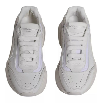 Dolce & Gabbana White Daymaster Low Top Mens Sneakers