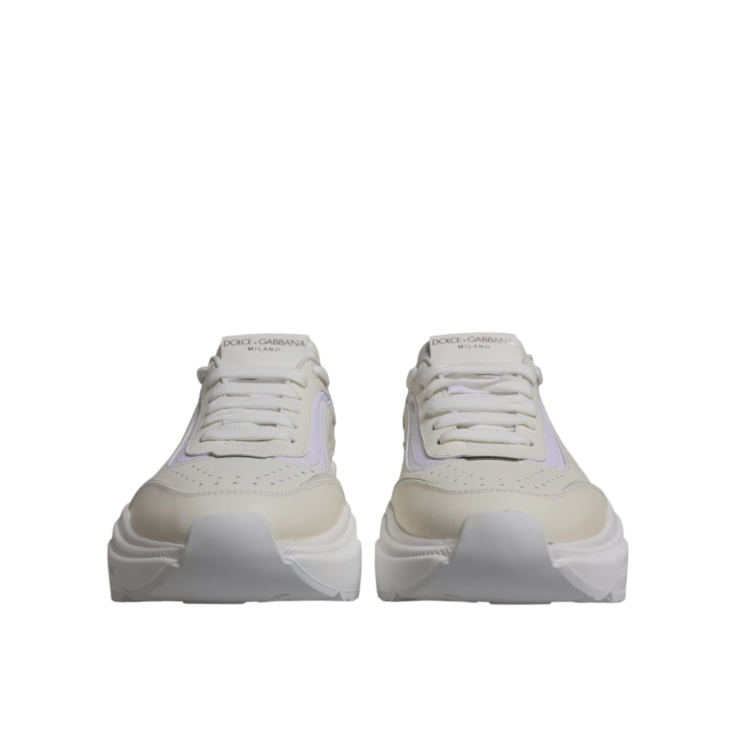 Dolce & Gabbana White Daymaster Low Top Sneakers Shoes