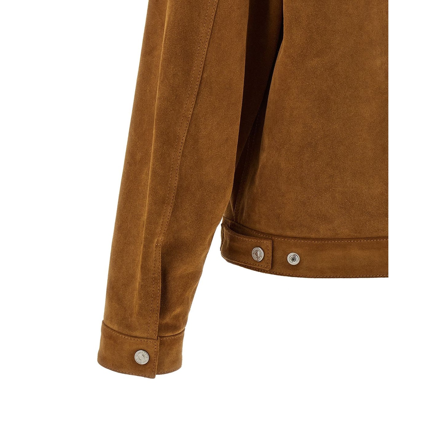 Dsquared² Beige Polyvinyl Leather Jacket