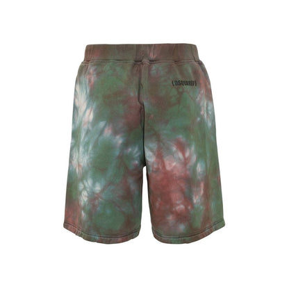Dsquared² Bicolor Cotton Shorts 1728,75611013280,Bicolor,Clothing,Dsquared²,L,M,Men,New with tags,Shorts - Clothing,Shorts - Shorts - Clothing,Sportswear - Clothing,XL