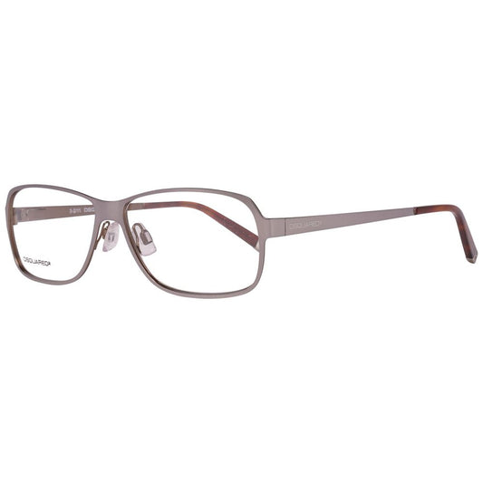 Dsquared² Gray Metal Frames glasses DQ5057-015-56 in gunmetal with dimensions 56/13/140 mm.