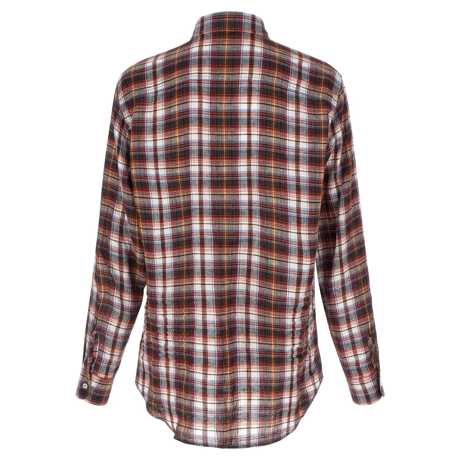 Dsquared² Multicolor Linen Blouse