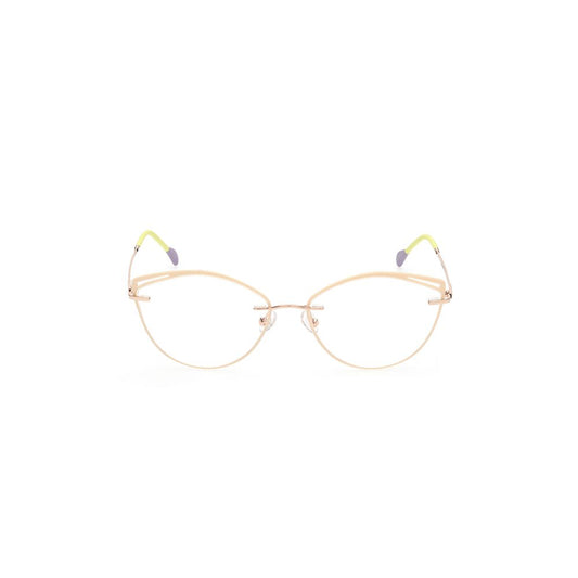 Emilio Pucci Gray Metal Frames with stylish design, grey color, and metal material. Glasses for women EP5194-56025, size 56/15/140 mm.